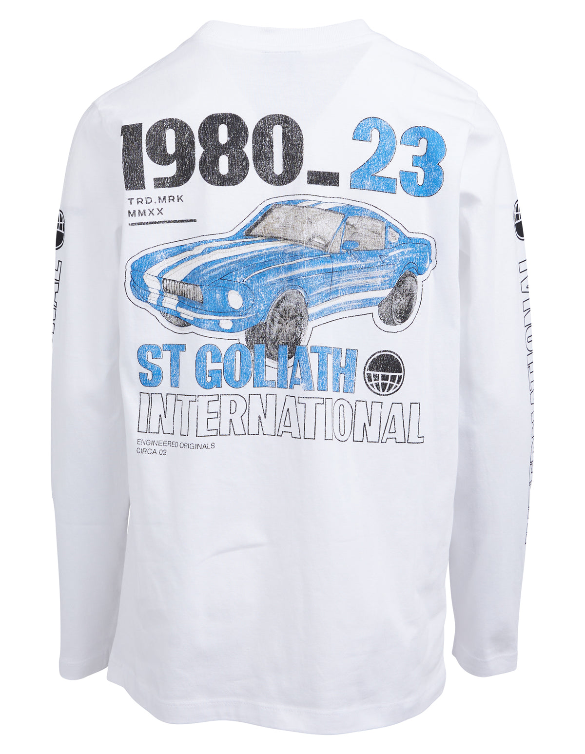 Kids Charger Long Sleeve White