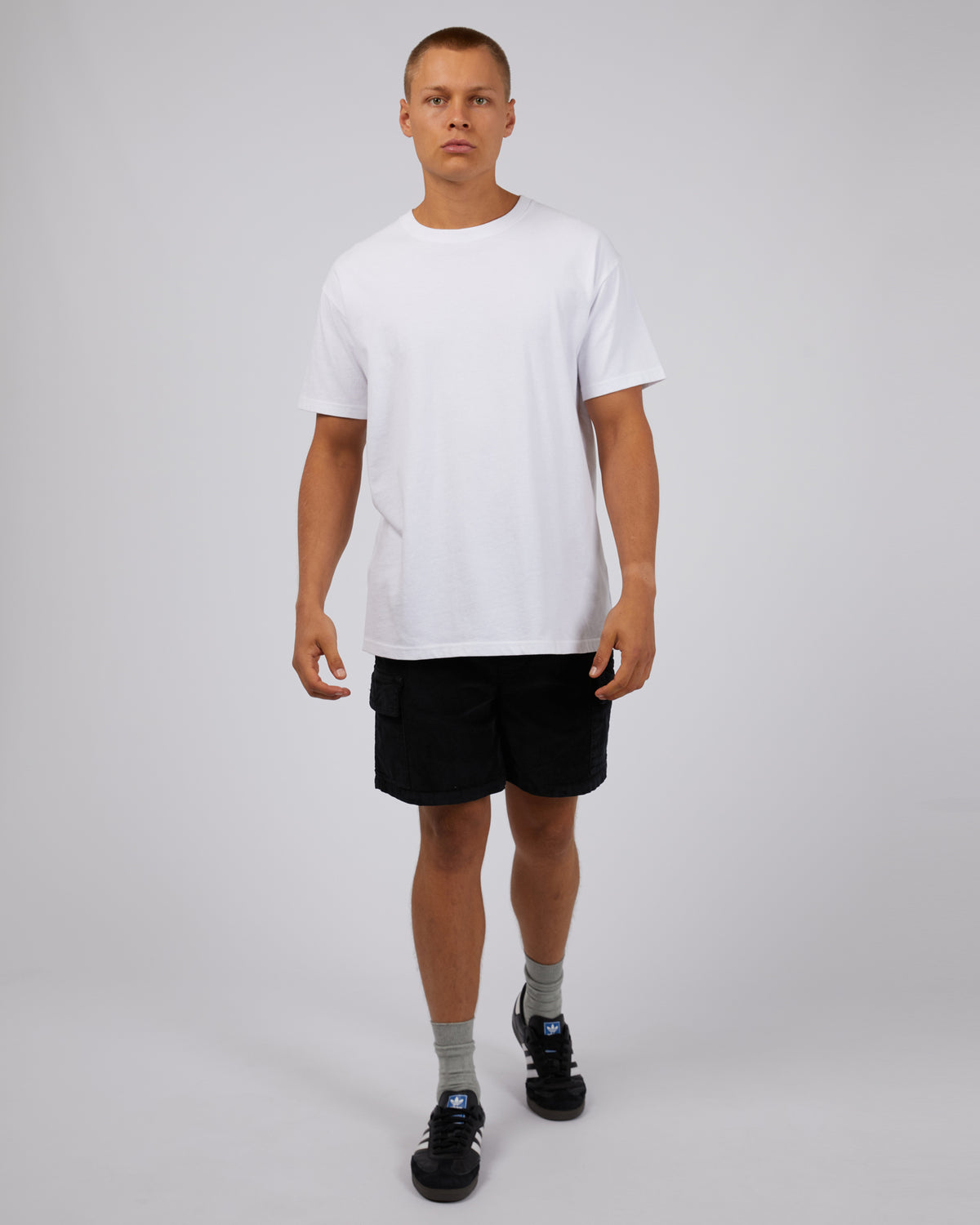 Cargo Cord Short Black