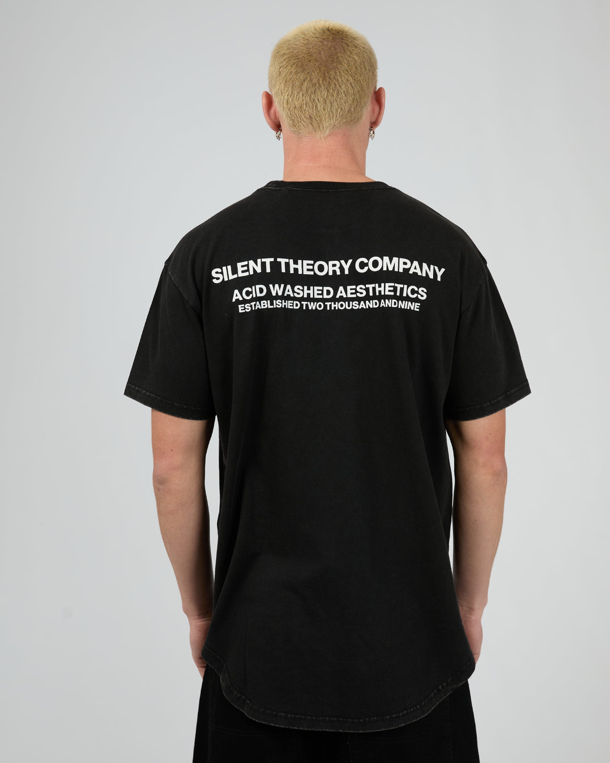 Company Tee Washed Black