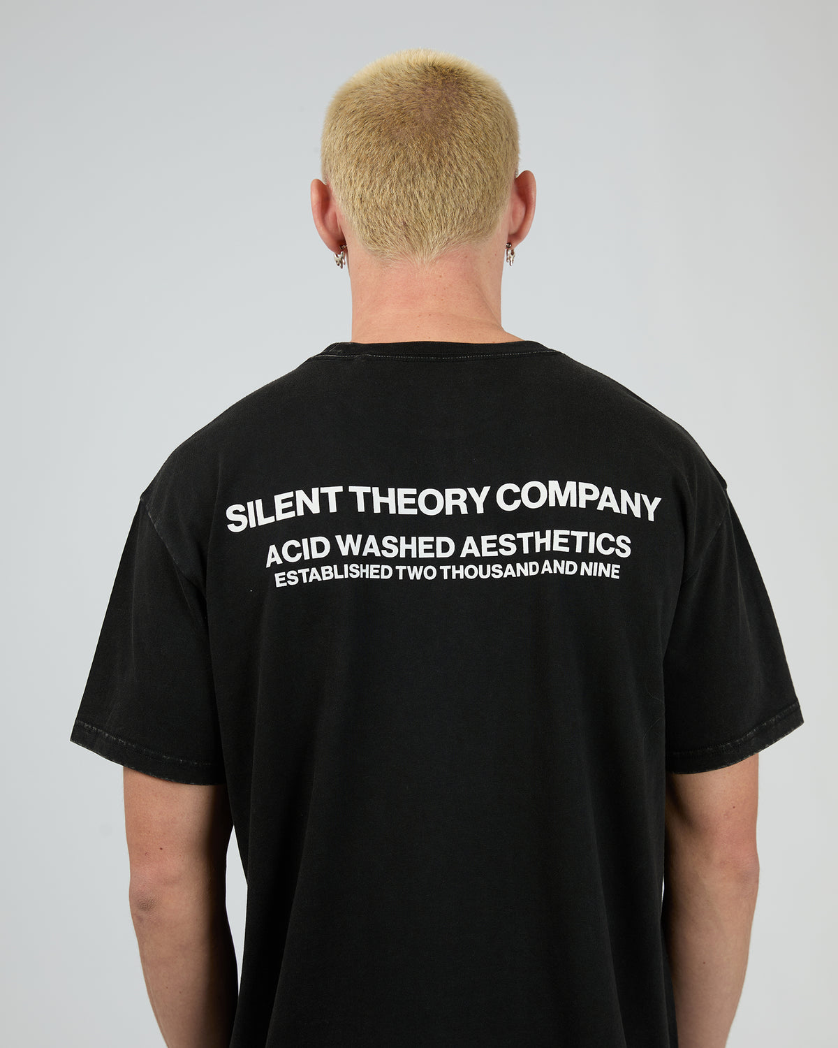 Company Tee Washed Black