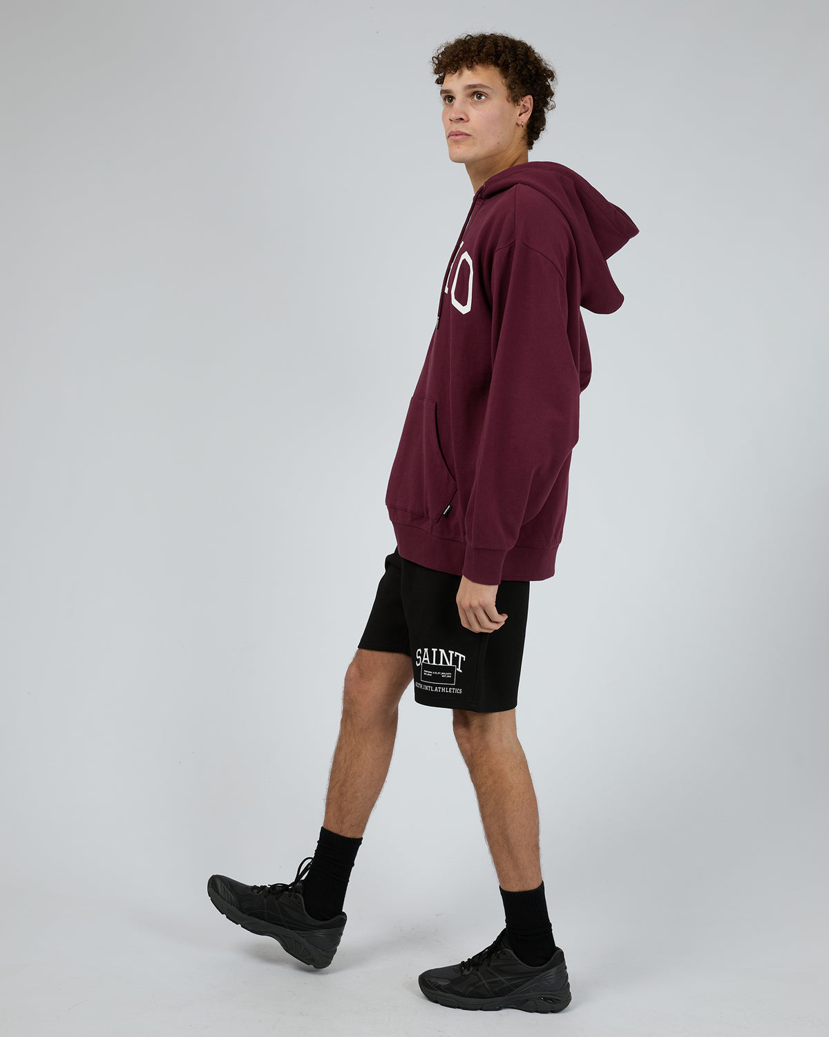 Soho Hoodie Burgundy