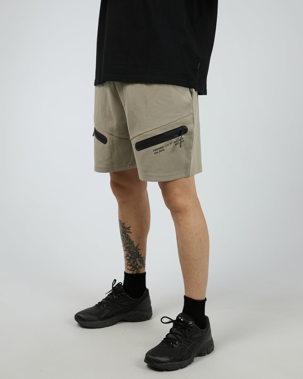 Gains Track Short Grey