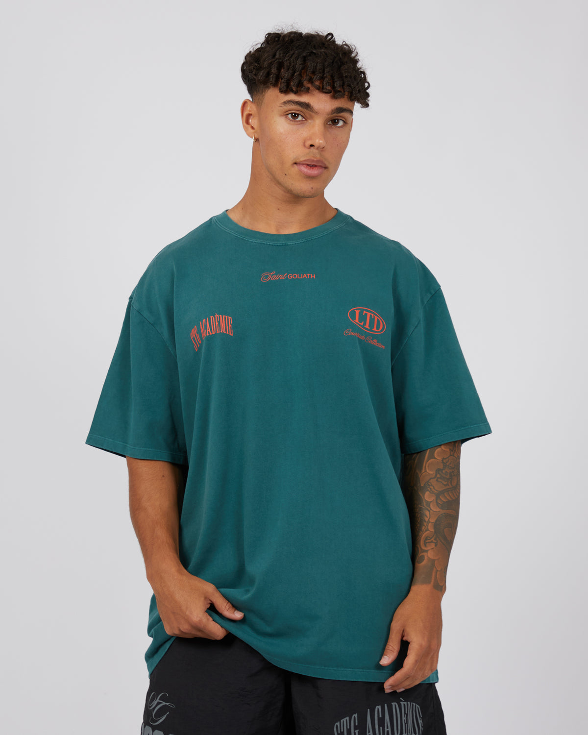 Courtside Tee Pacific Blue