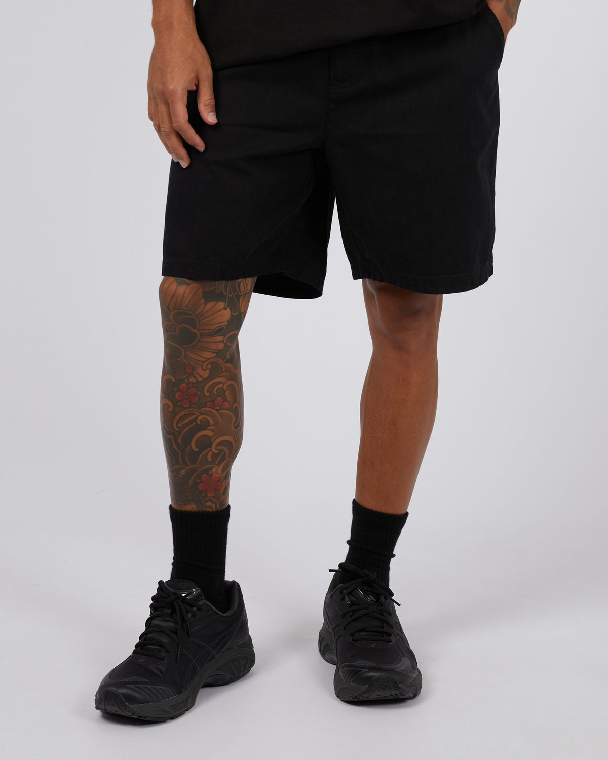 Ridge Tab Short Black