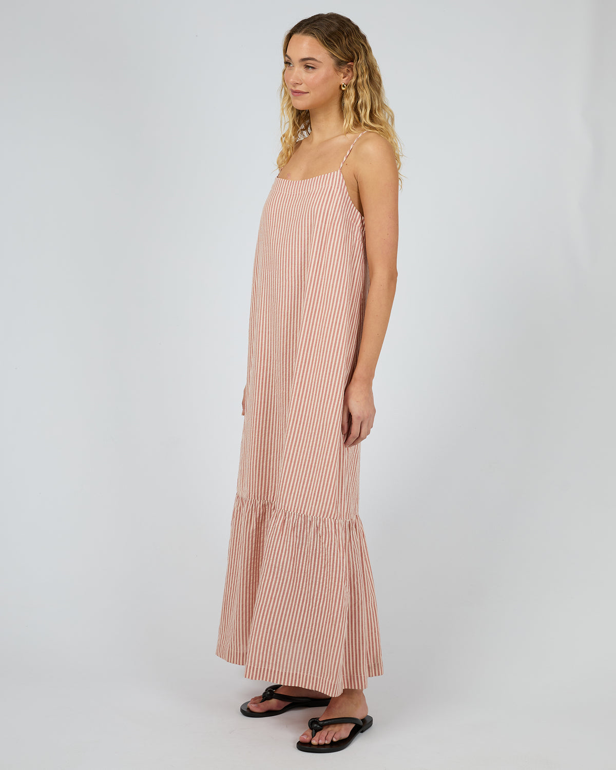 Fletcher Maxi Dress Rust