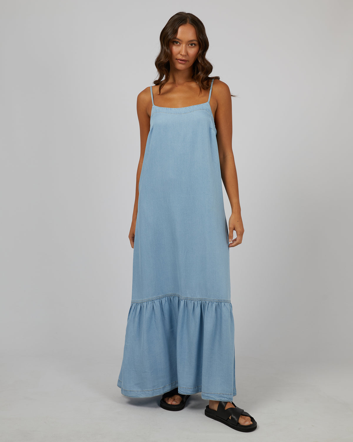 Mason Maxi Dress Chambray