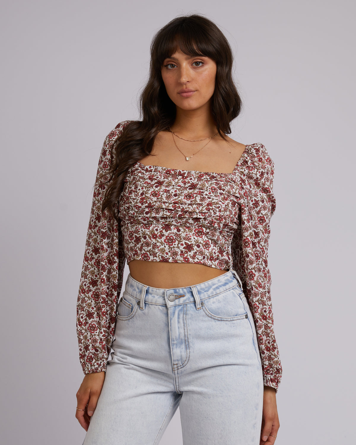 Elle Floral Top Print