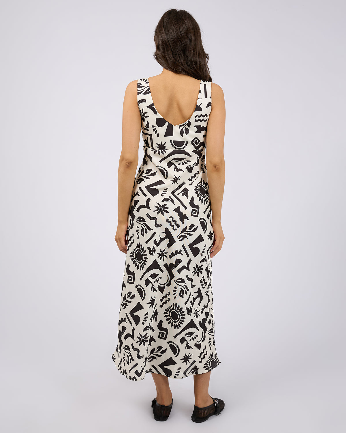 Array Maxi Dress Print