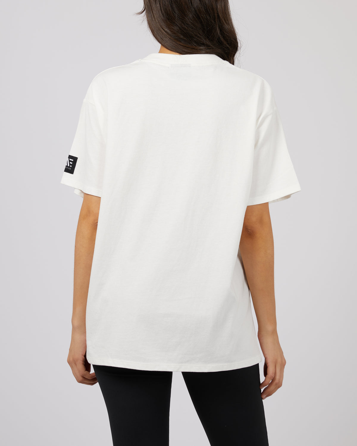 Active Sessions O/S Tee Vintage White