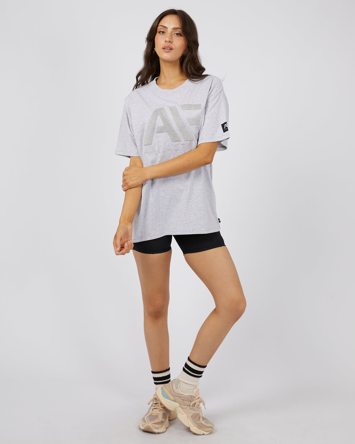 Base Active Tee Grey Marle