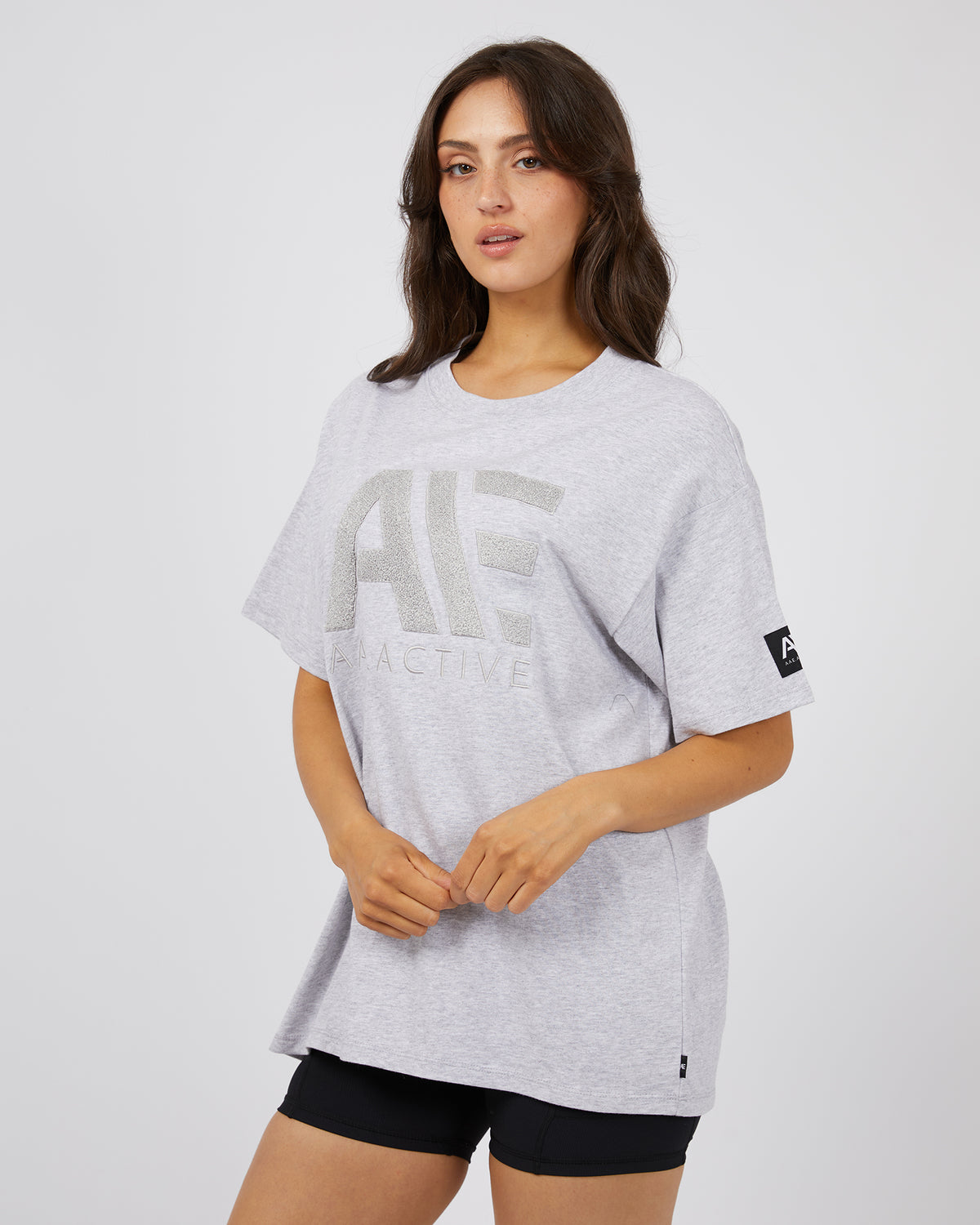 Base Active Tee Grey Marle