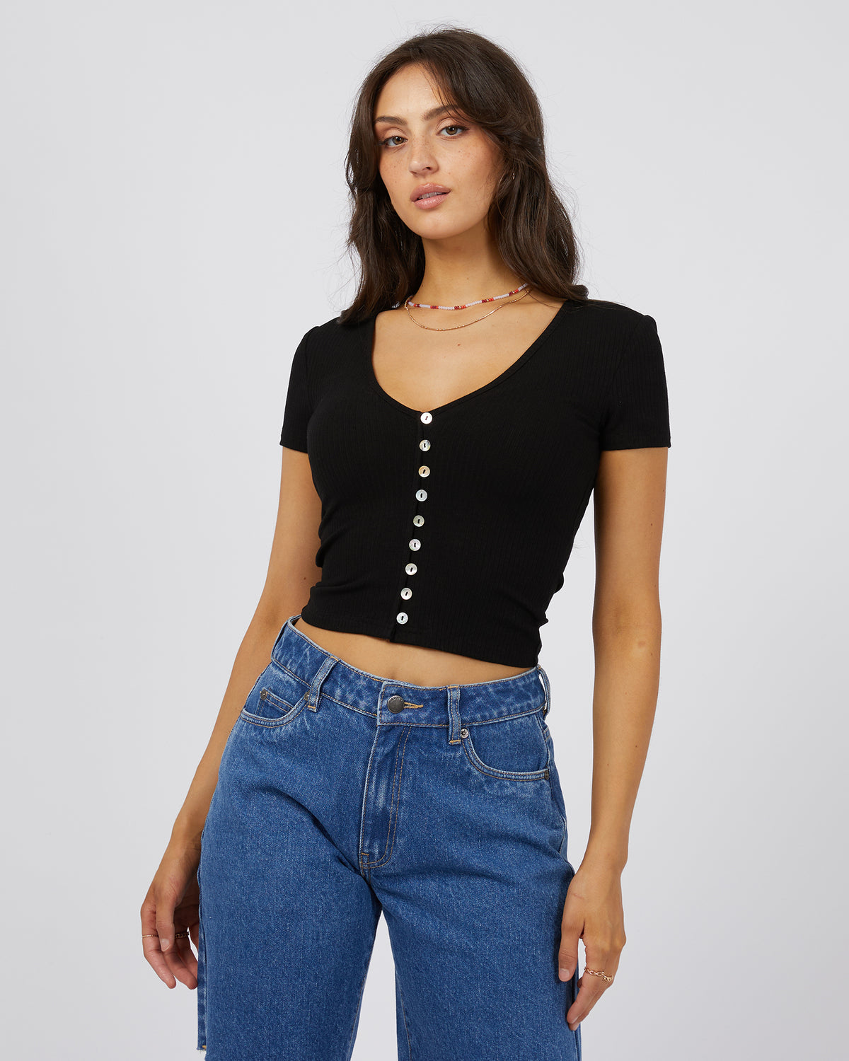 Sloane Top Black