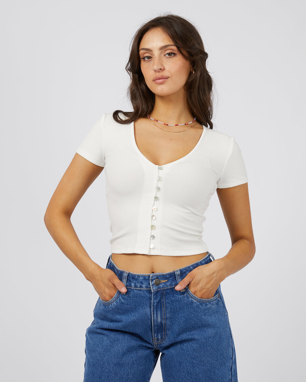 Sloane Top White