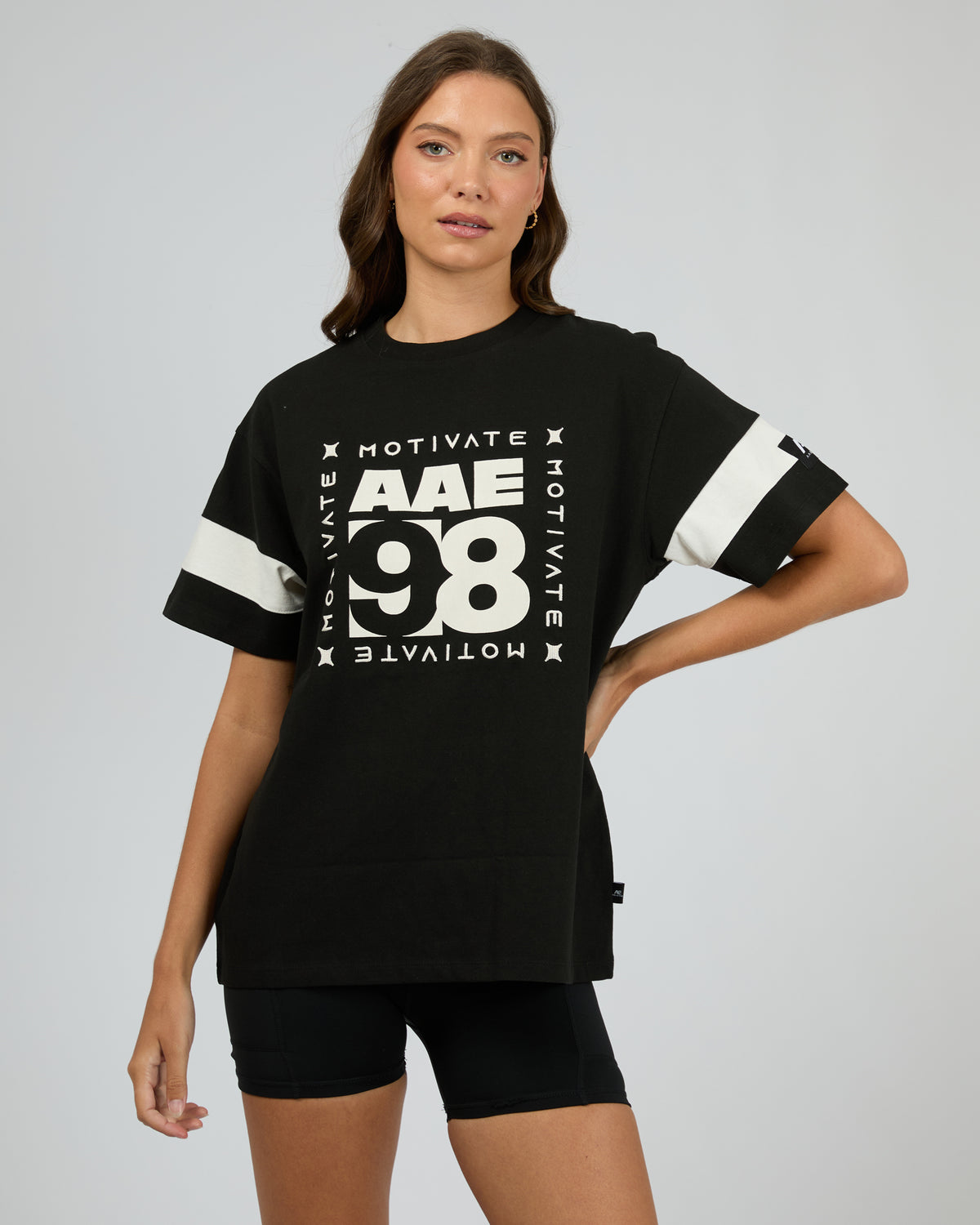 98 Oversized Tee Black