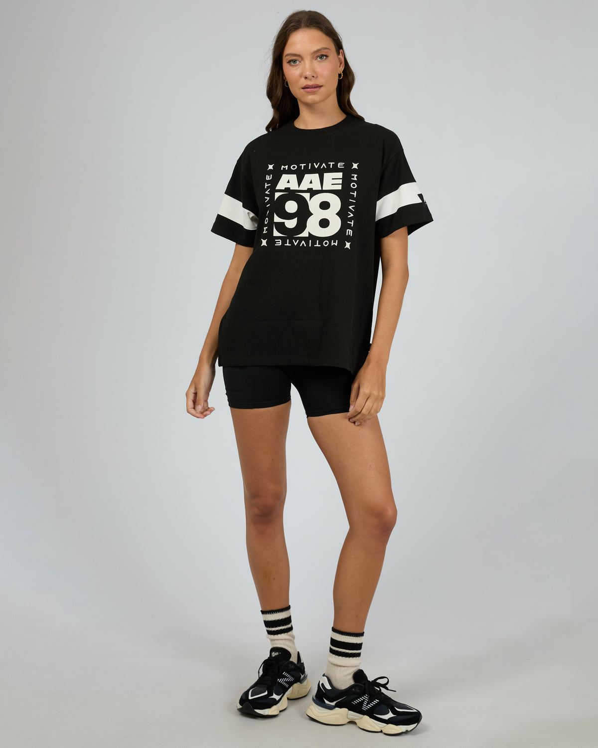 98 Oversized Tee Black