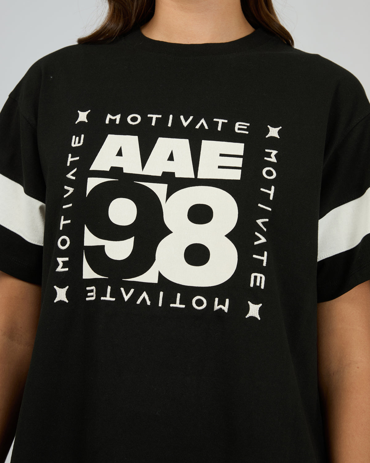 98 Oversized Tee Black