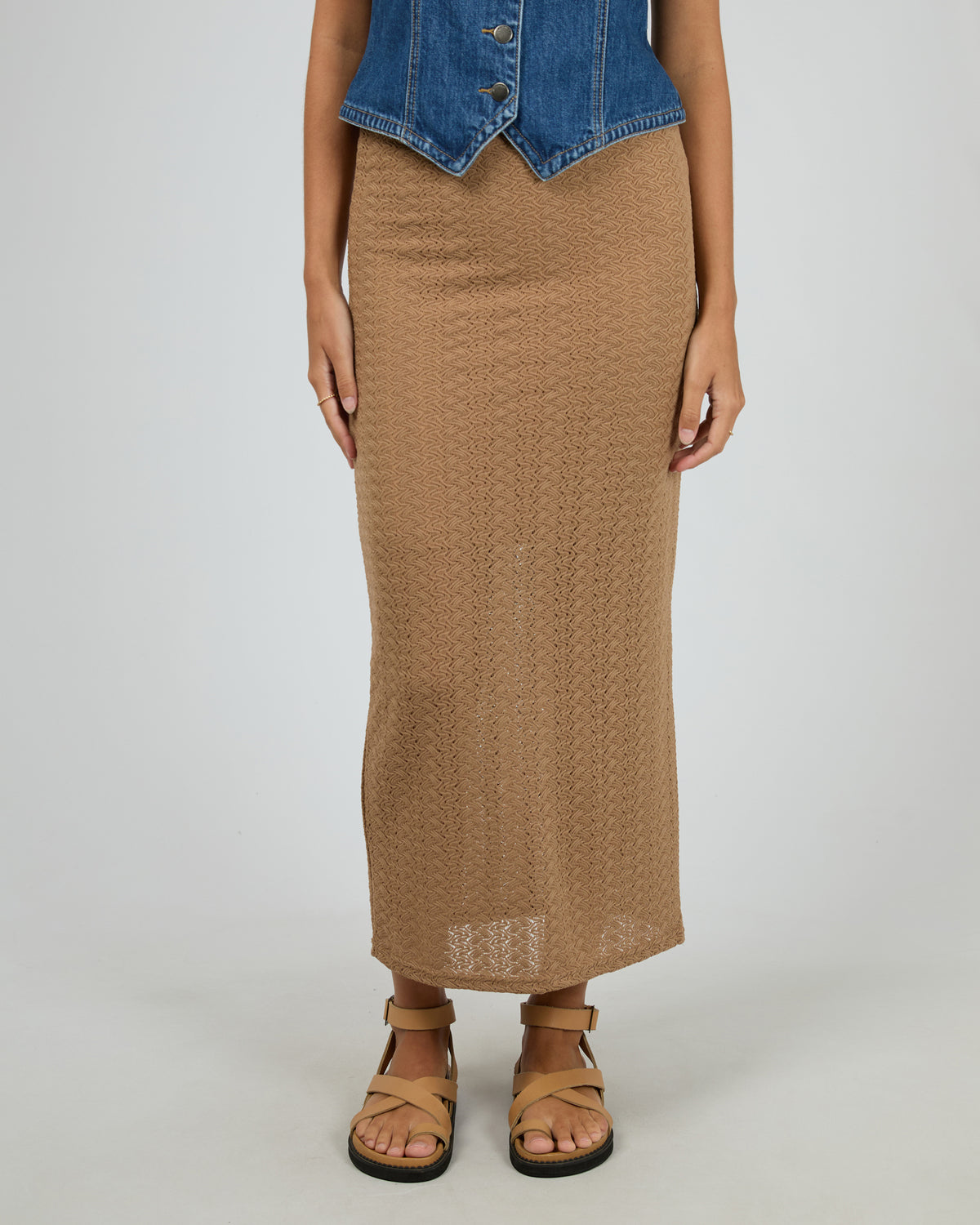 Tilda Maxi Skirt Fawn