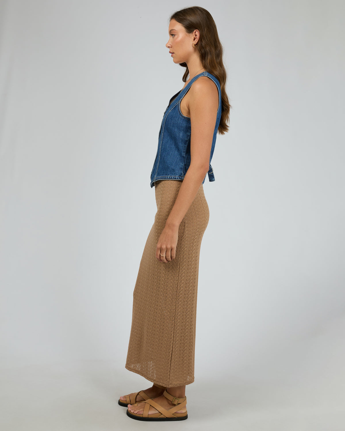 Tilda Maxi Skirt Fawn