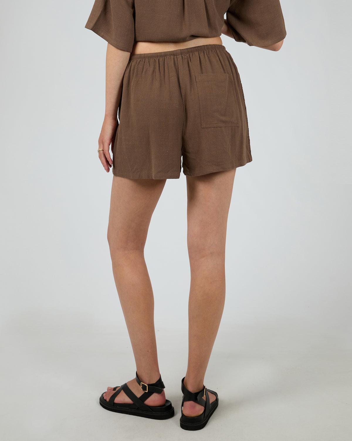 Toledo Mini Short Brown