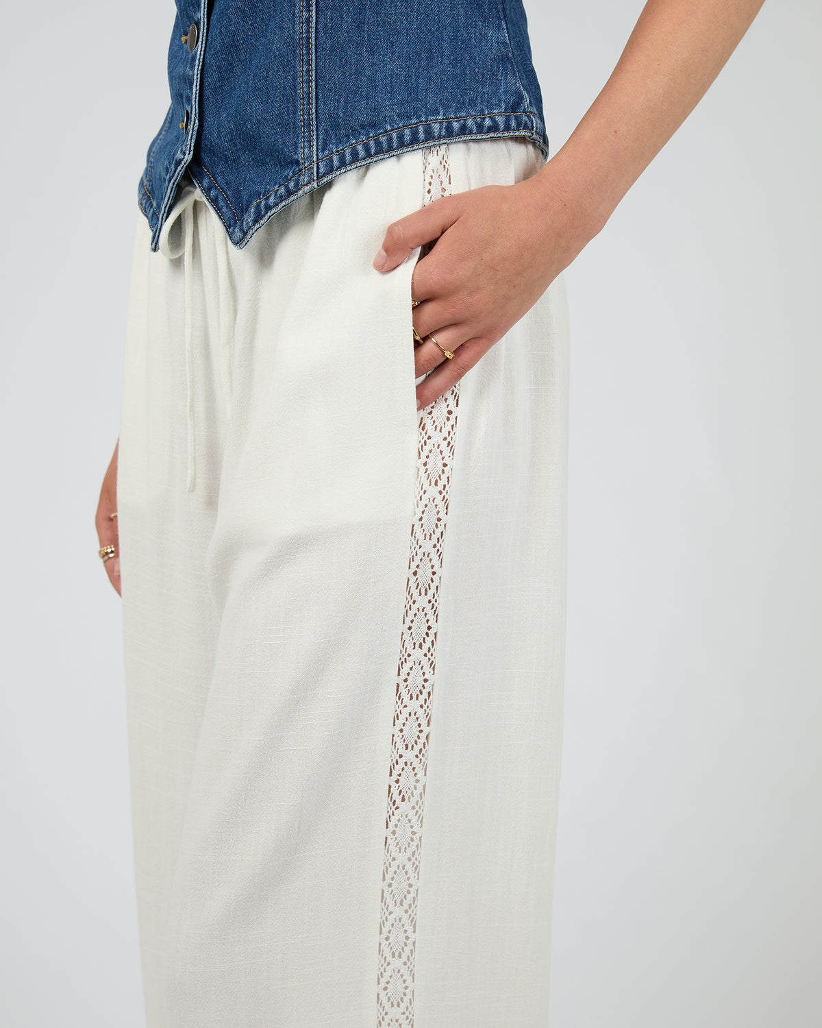 Toledo Pant Vintage White