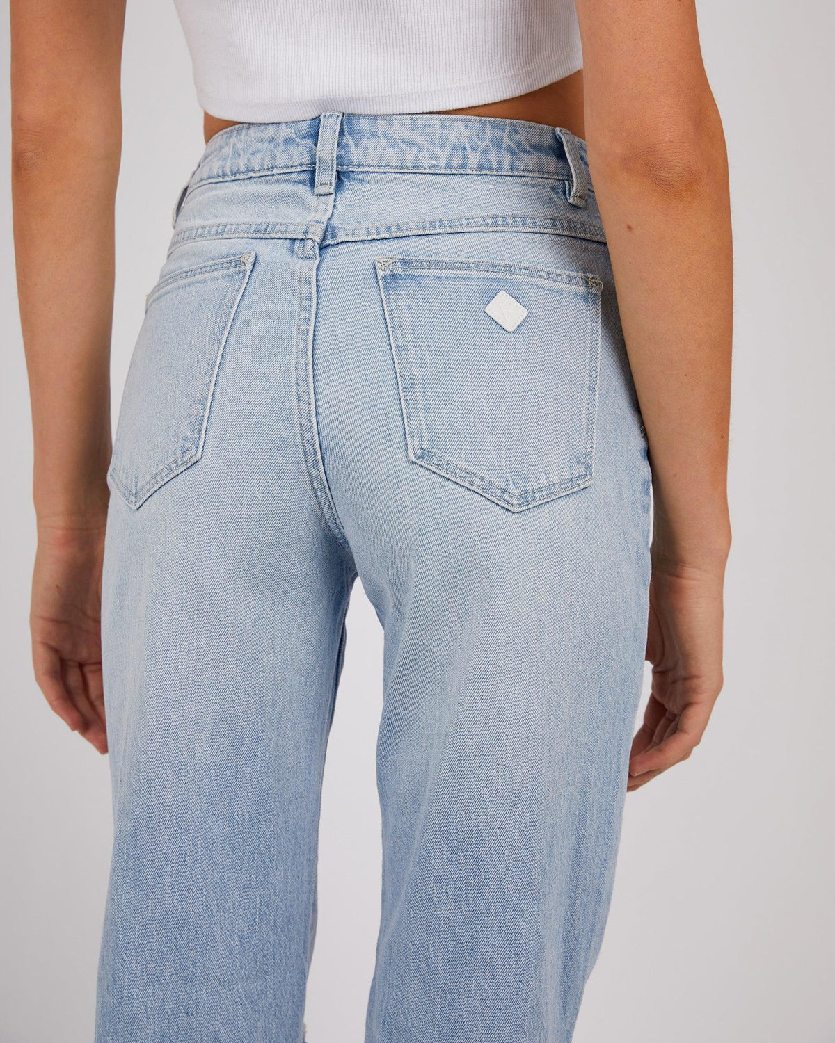 A 94 High Straight Gina Jean Rip Blue