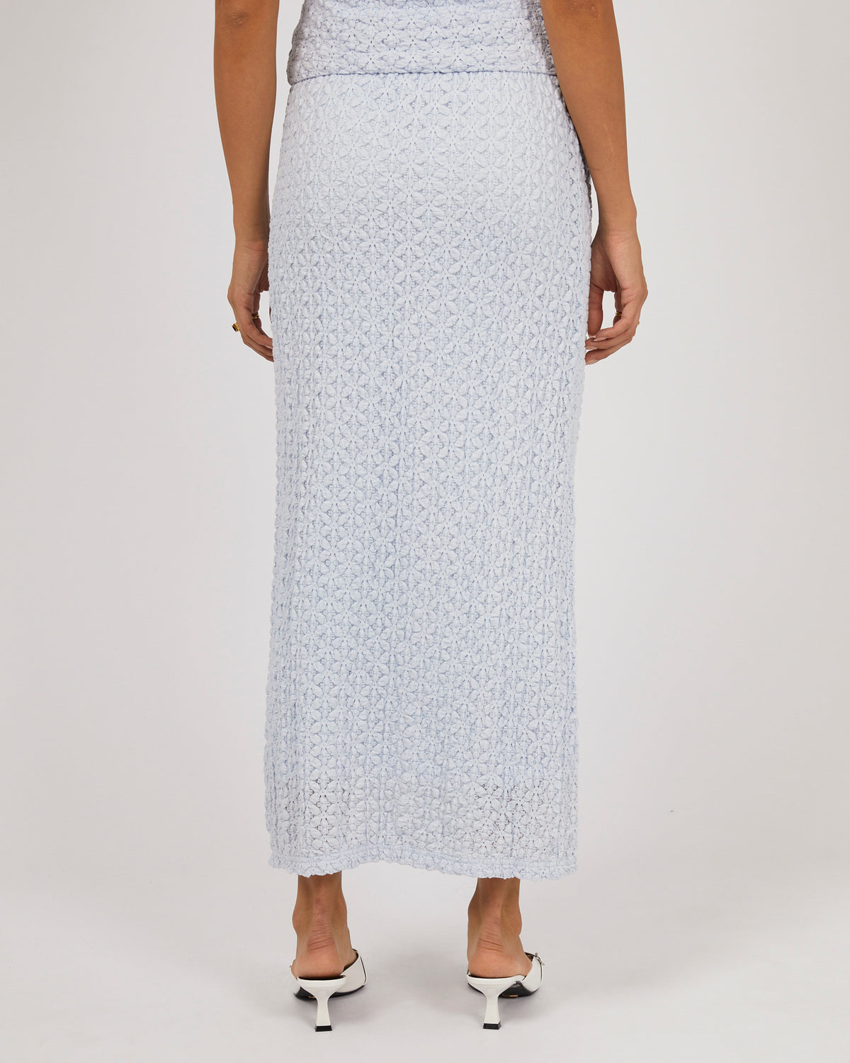 Julianna Maxi Skirt Blue