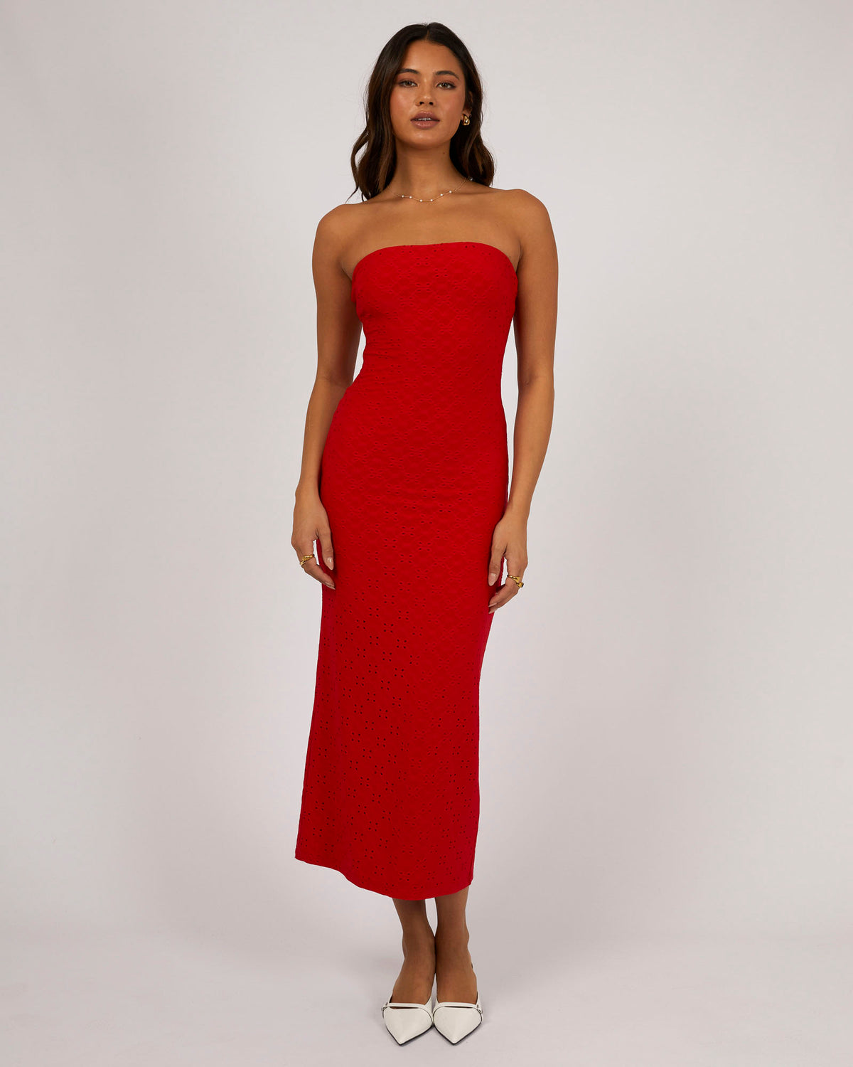 Charlee Maxi Dress Red