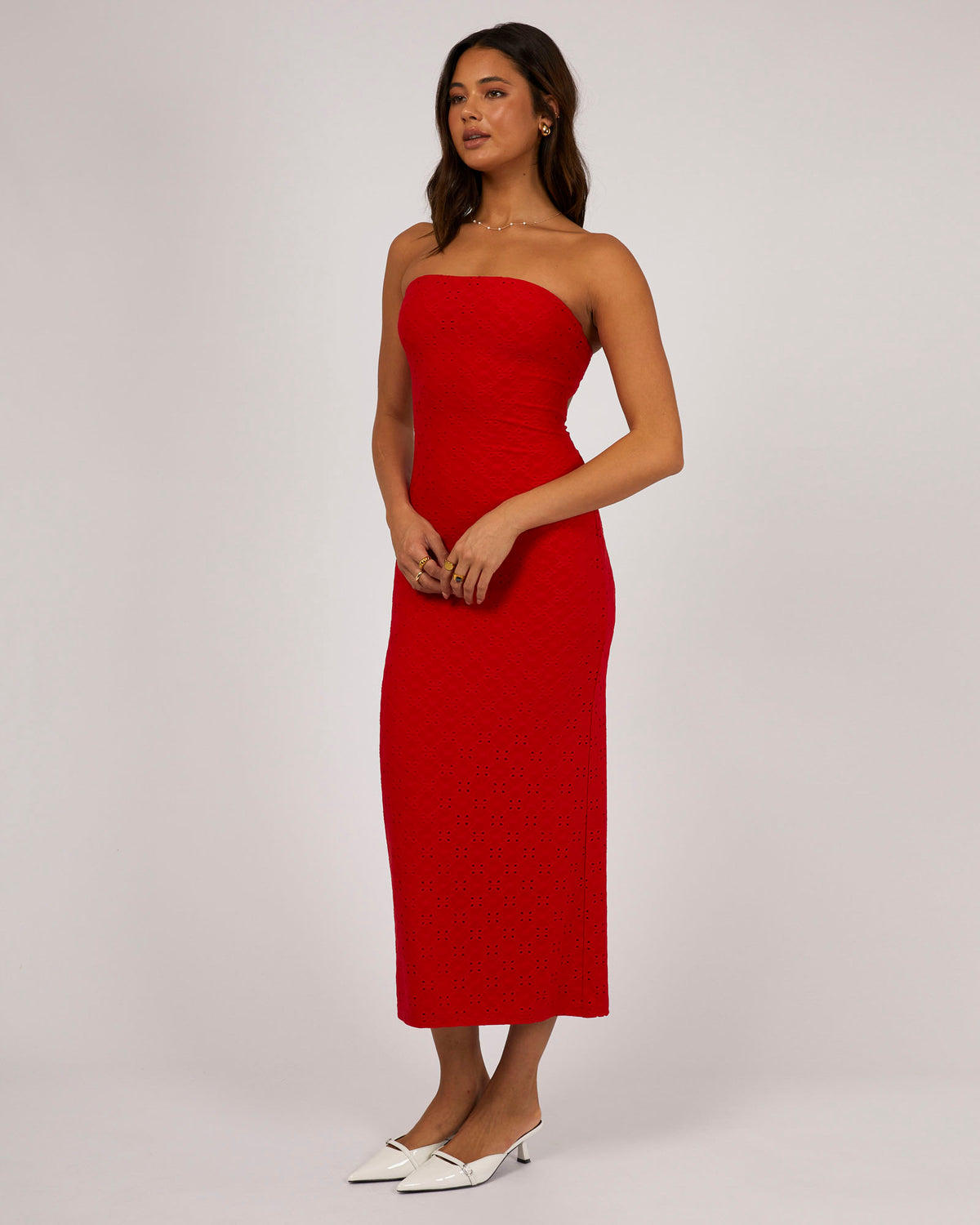 Charlee Maxi Dress Red