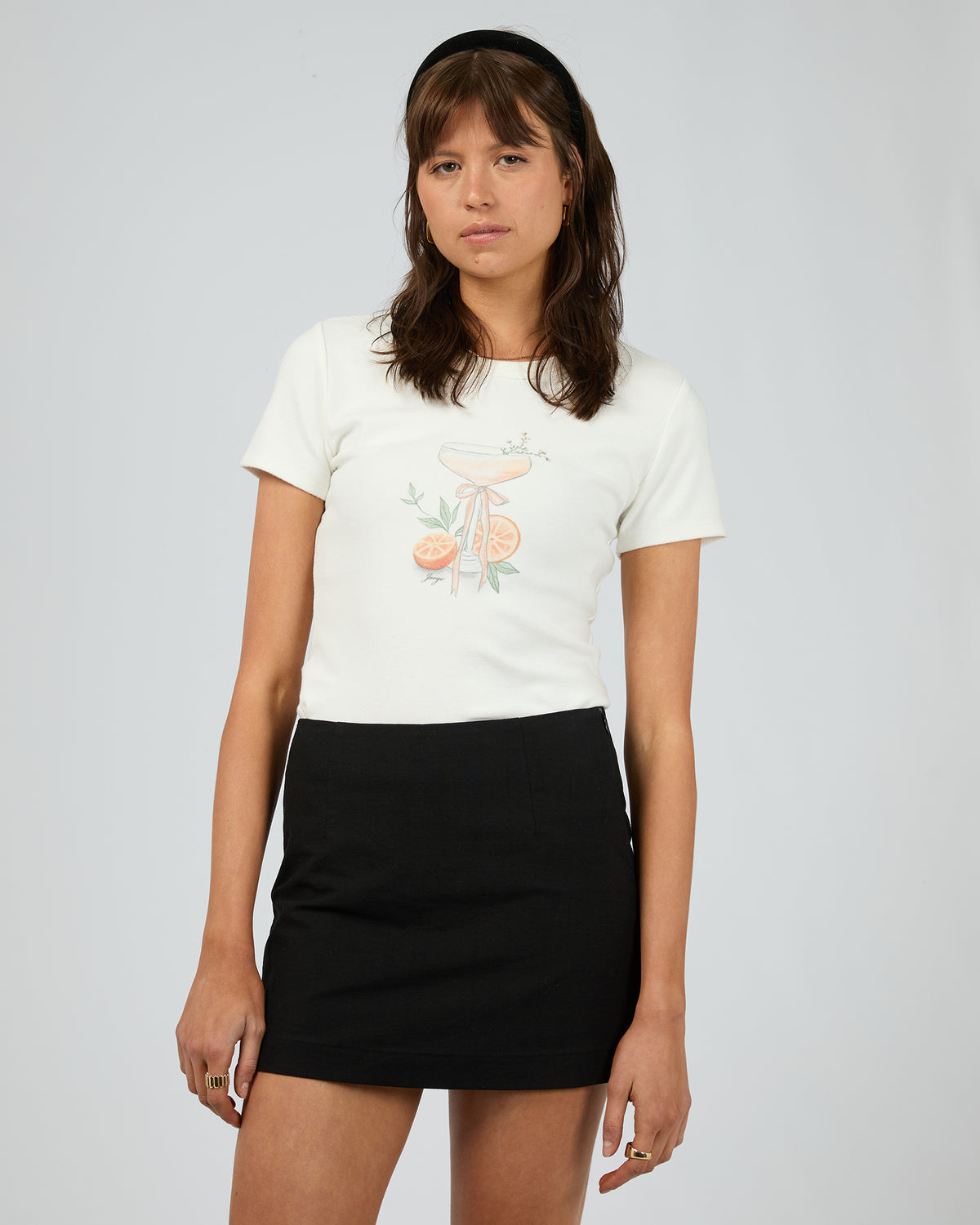 Holiday Spritz Tee White