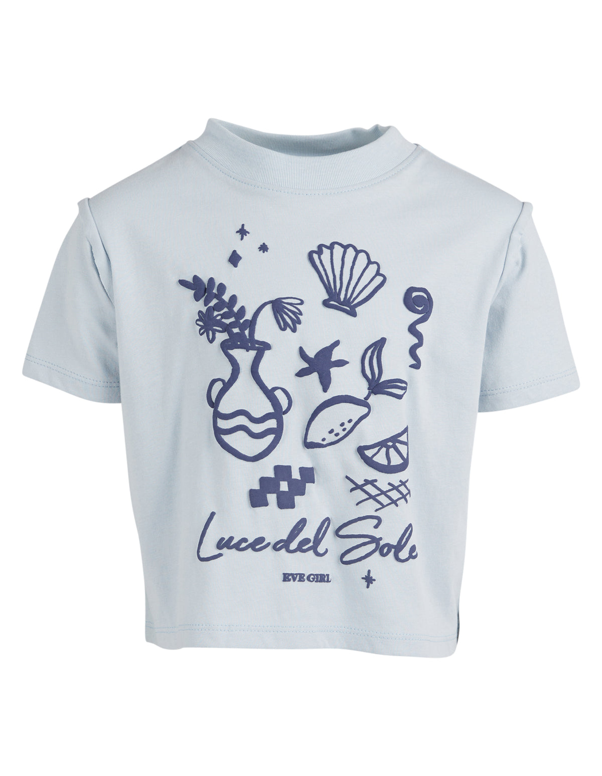 Kids Luce Del Sole Tee Blue