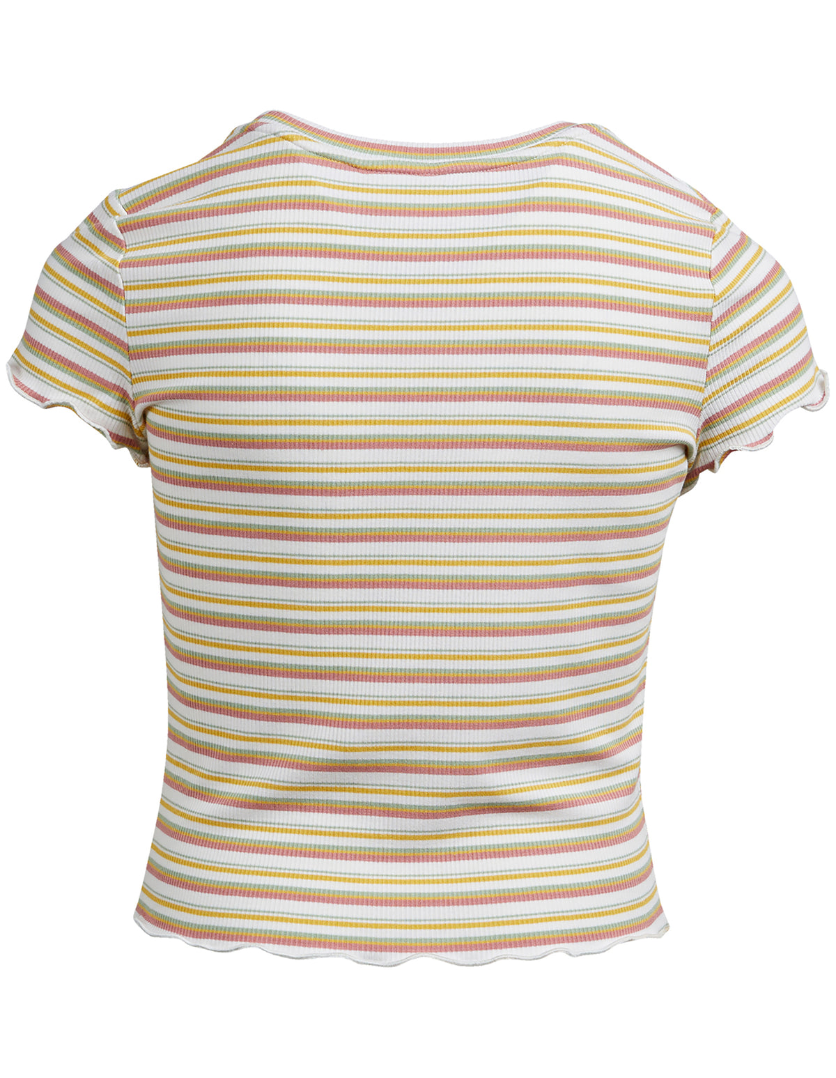 Kids Lucy Rib Stripe Tee