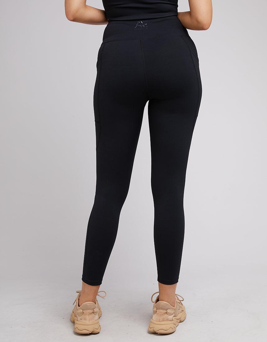 All About Eve-Active Legging Black-Edge Clothing