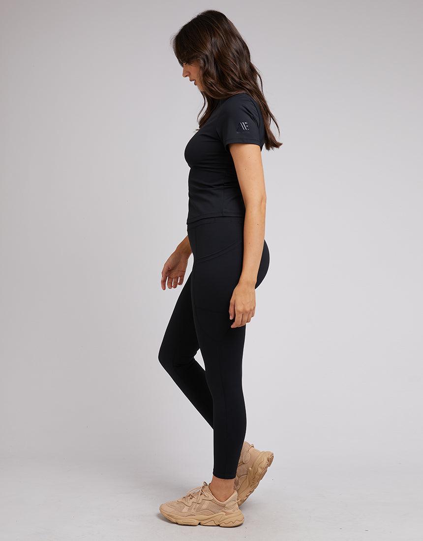 All About Eve-Active Legging Black-Edge Clothing