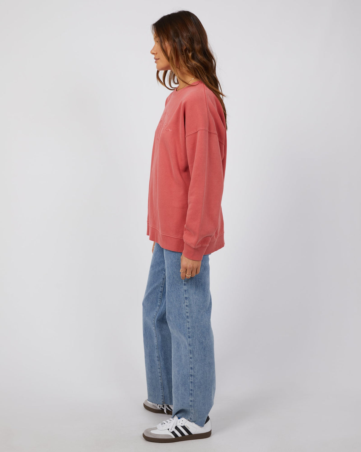 All About Eve-Classic Crew Blush-Edge Clothing