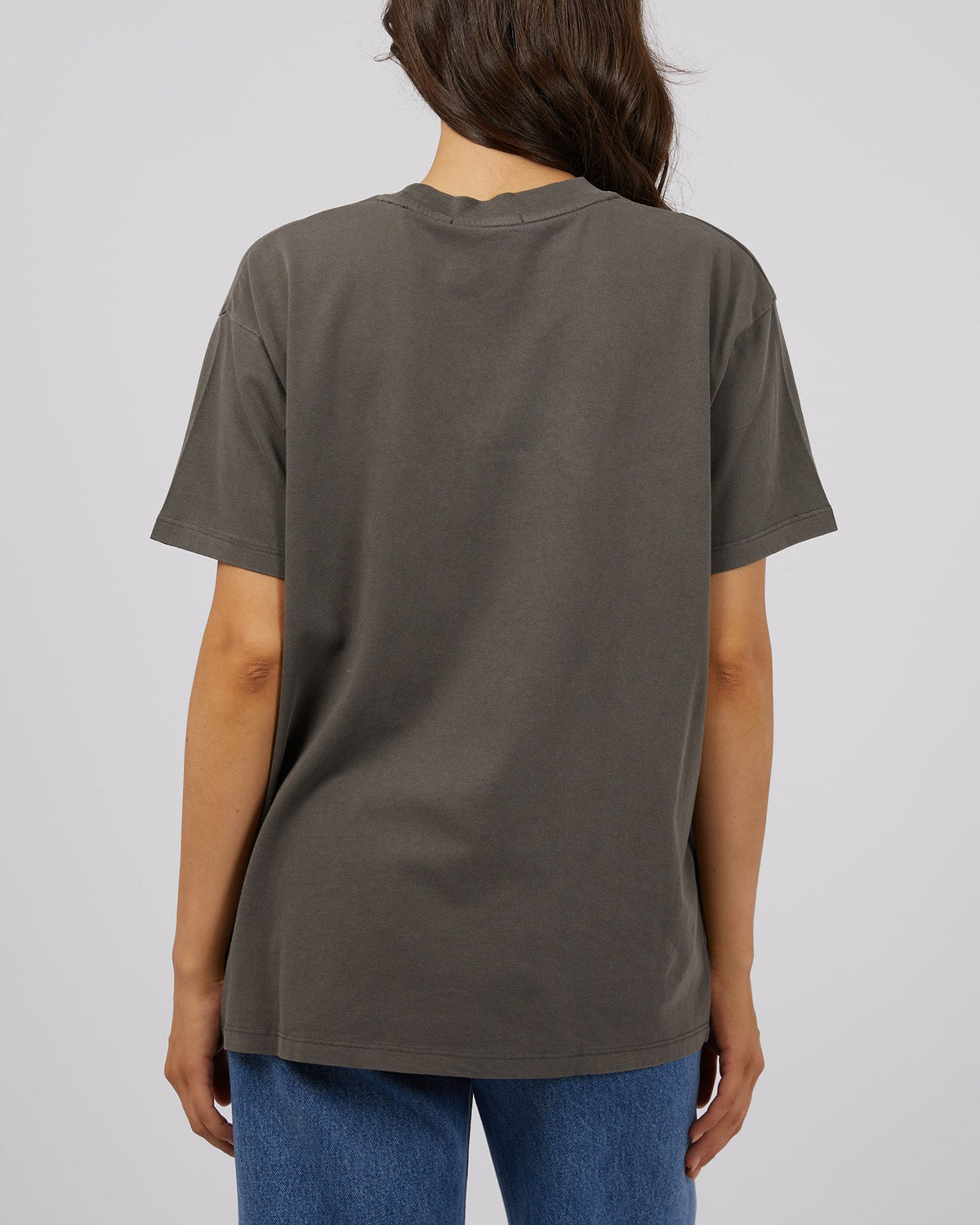 All About Eve-Classic Tee Charcoal-Edge Clothing