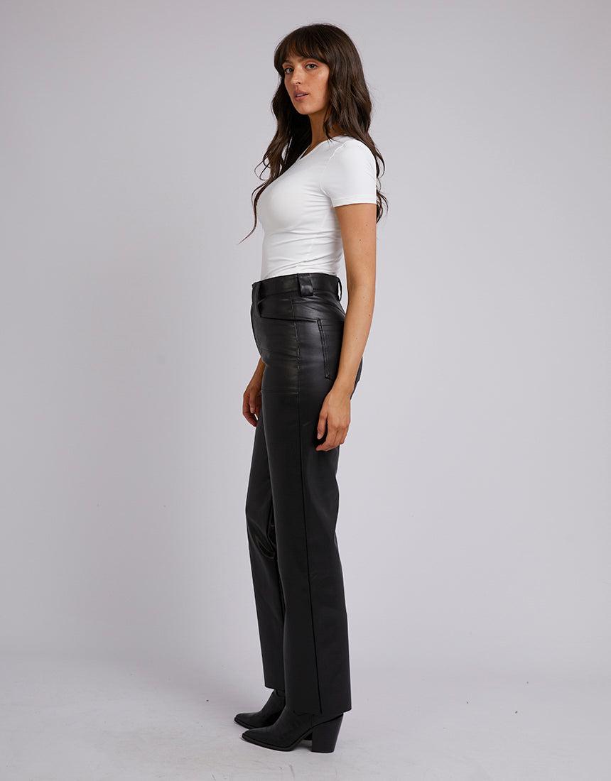 All About Eve-Eve Staple Top White-Edge Clothing