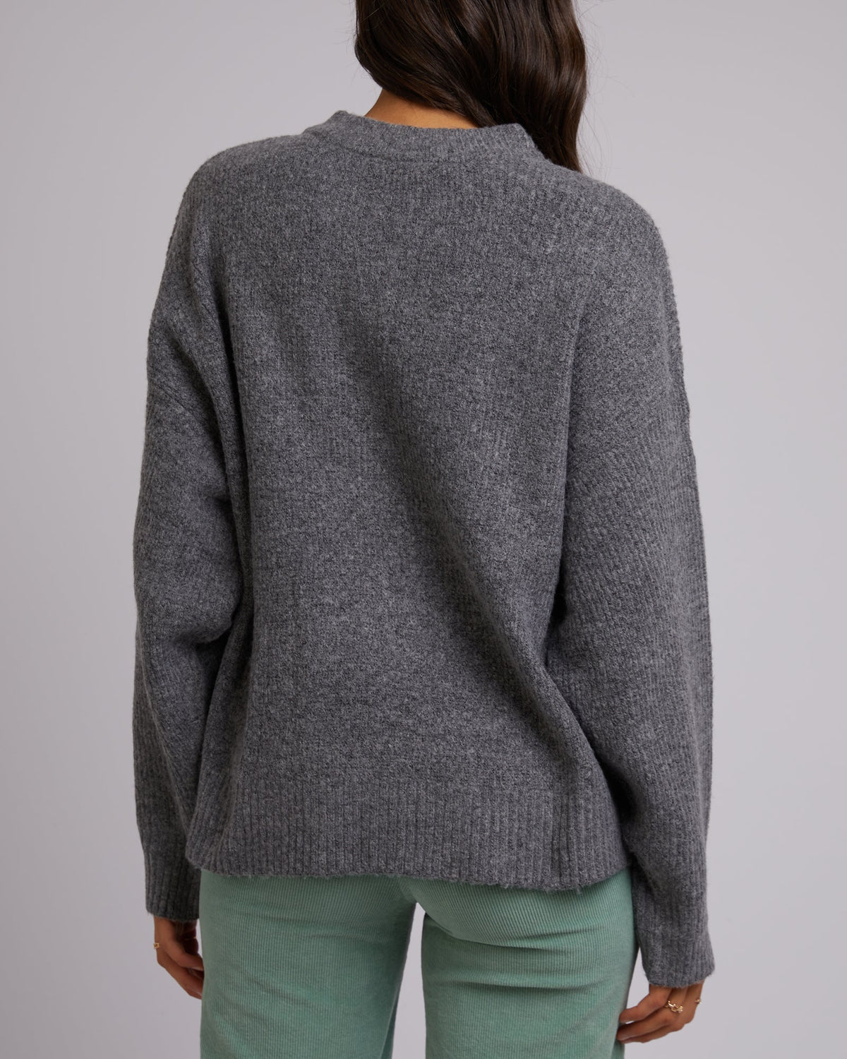 All About Eve-Kendal Knit Charcoal-Edge Clothing