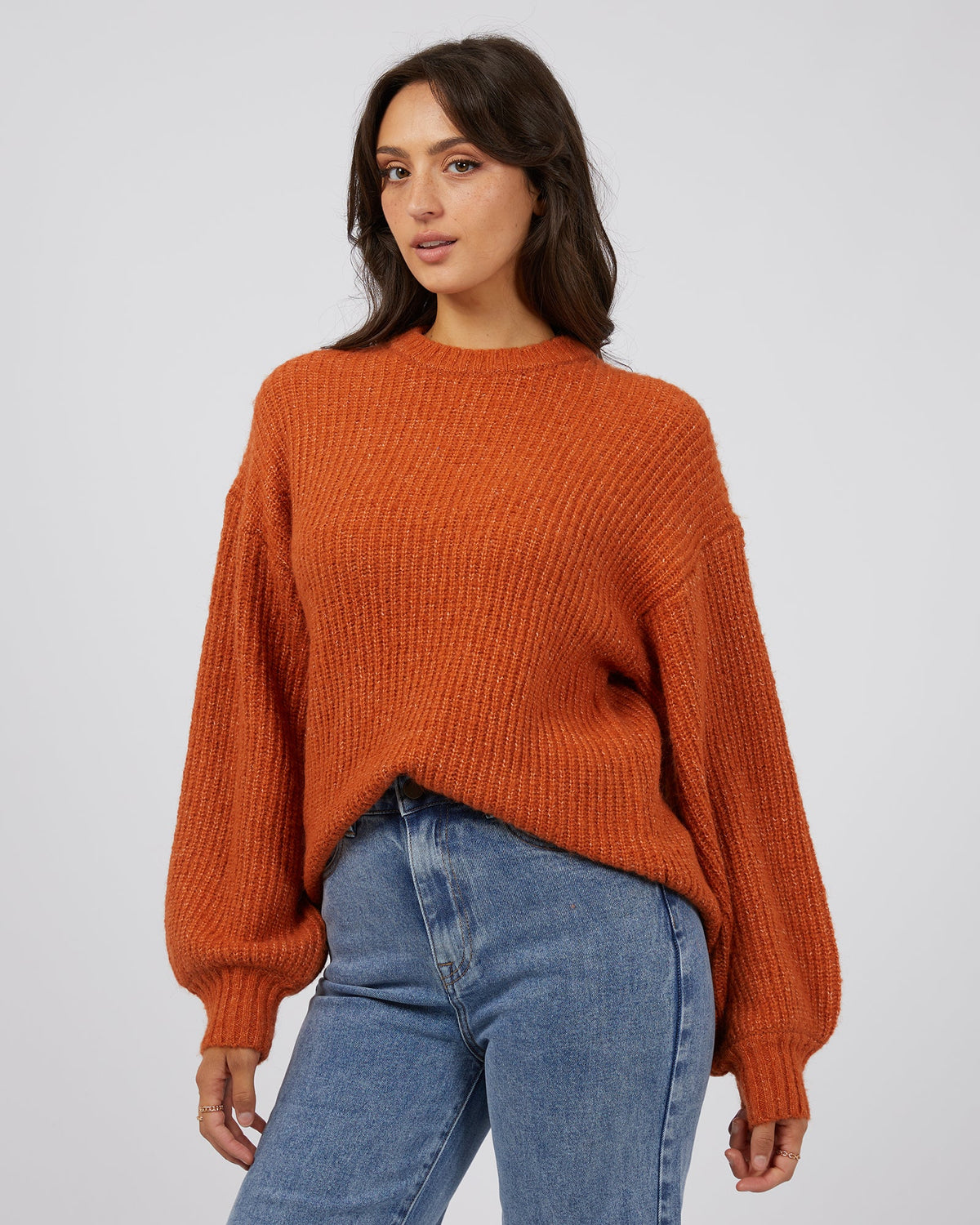 All About Eve-Tessa Knit Orange-Edge Clothing