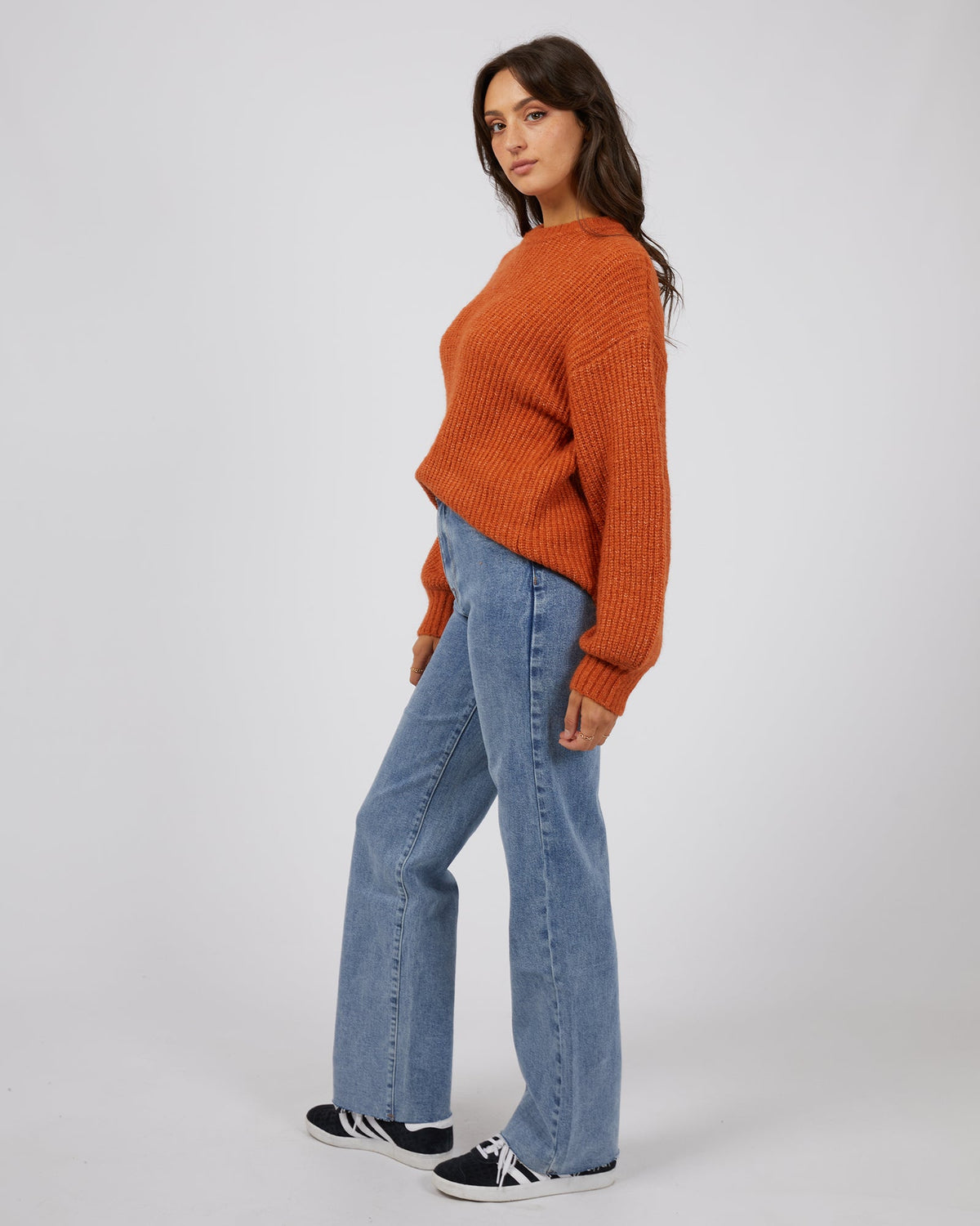 All About Eve-Tessa Knit Orange-Edge Clothing