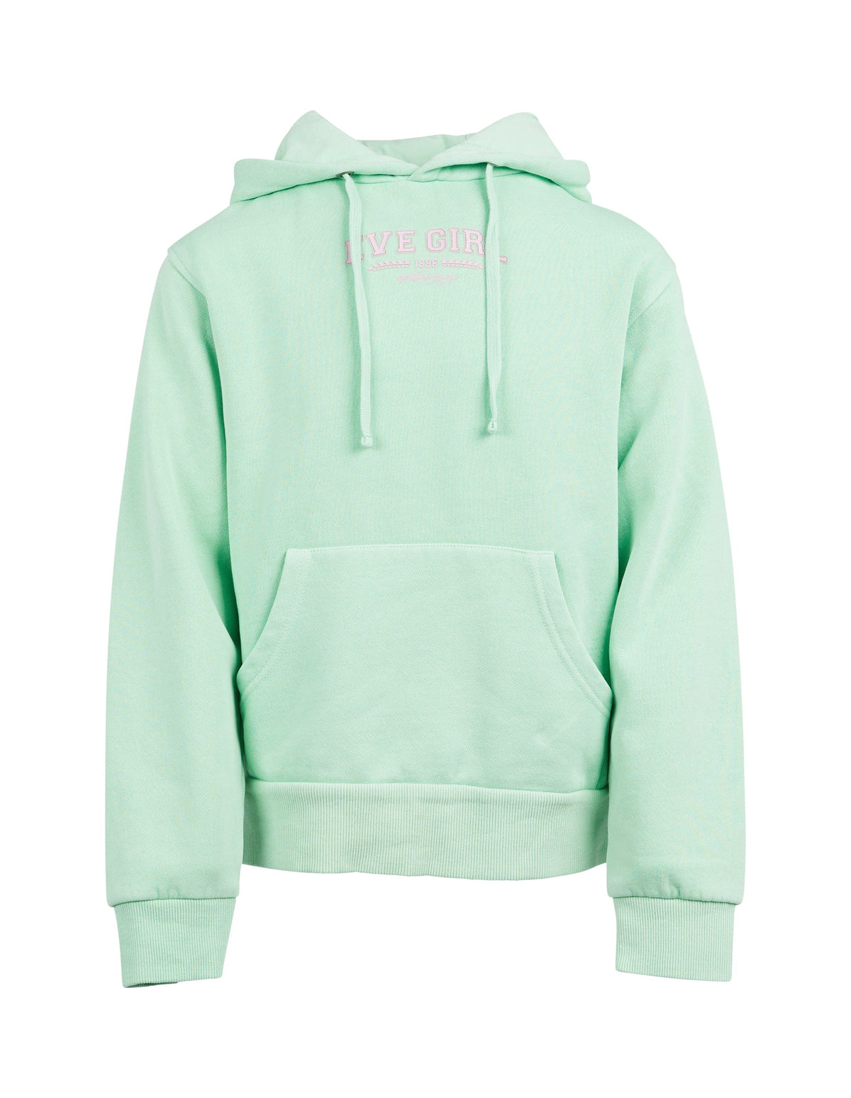 Eve Girl 8-16-Teen Academy Hoodie Green-Edge Clothing