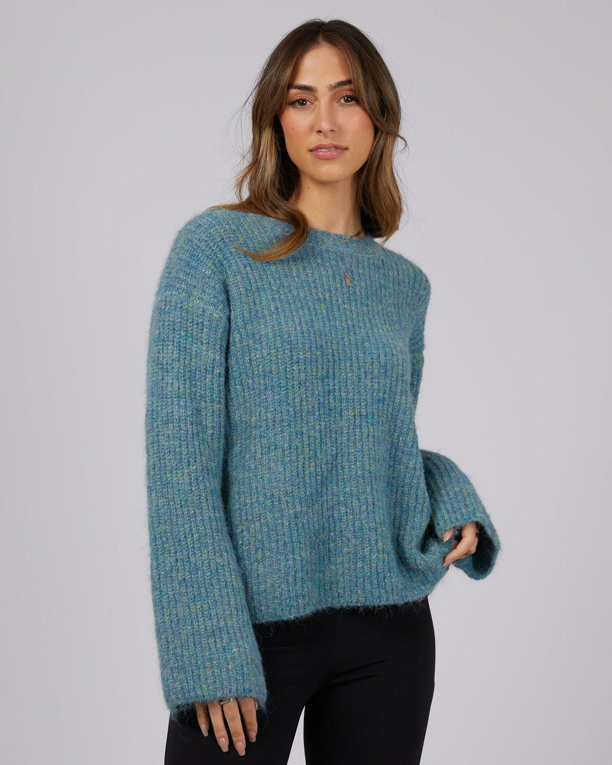 Jorge-Briana Sweater Green-Edge Clothing