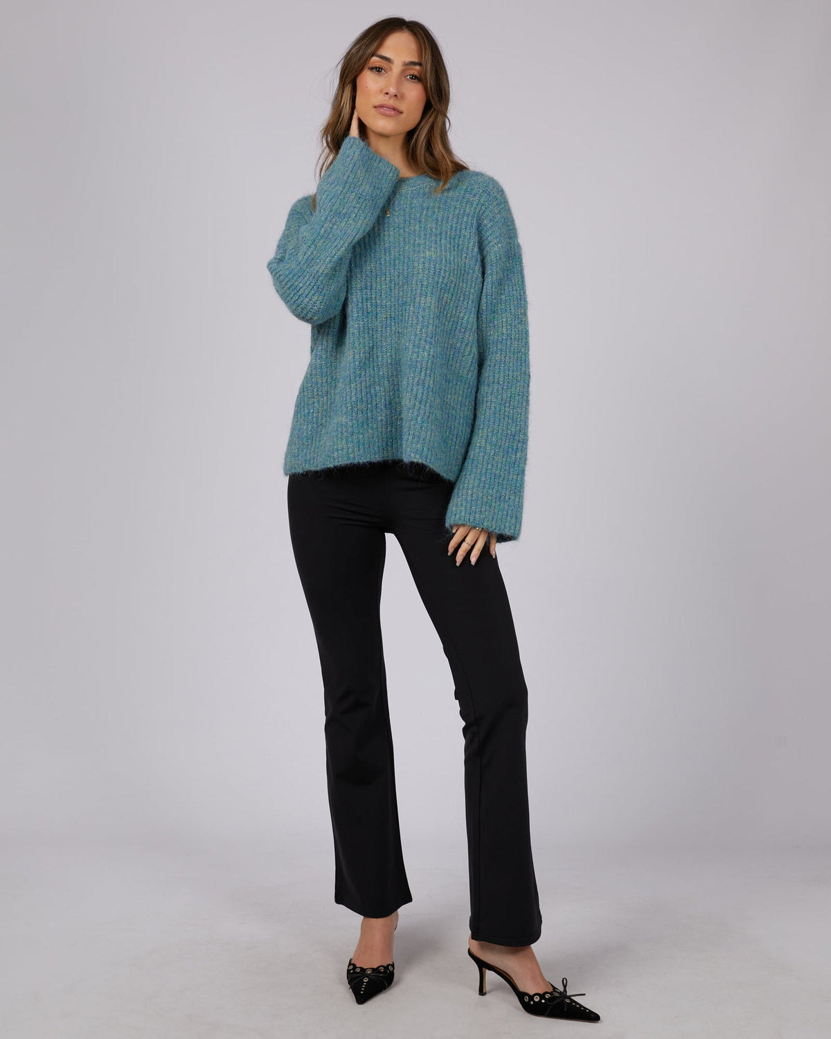 Jorge-Briana Sweater Green-Edge Clothing