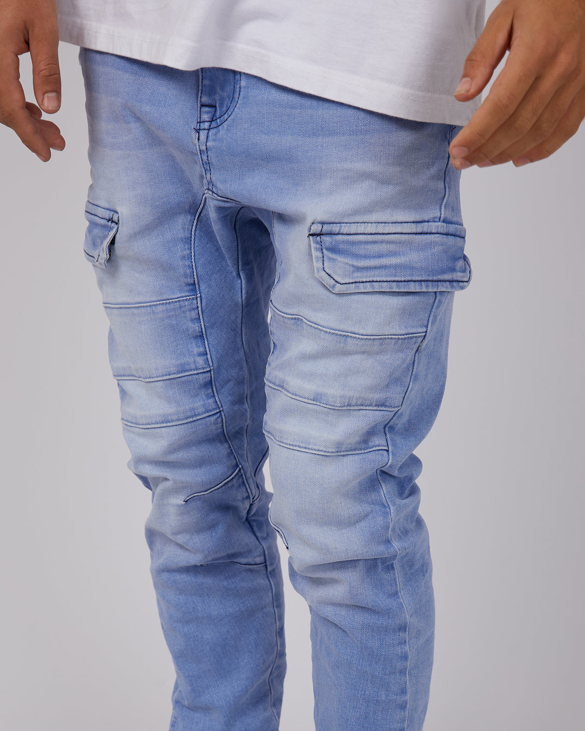 Salem Cargo Jogger Crystal Blue