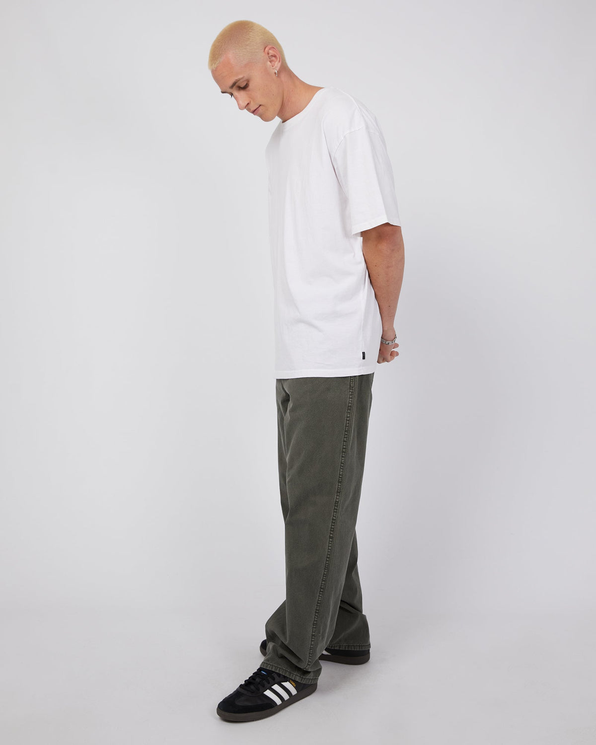 Rollas-Ezy Canvas Pant Green-Edge Clothing