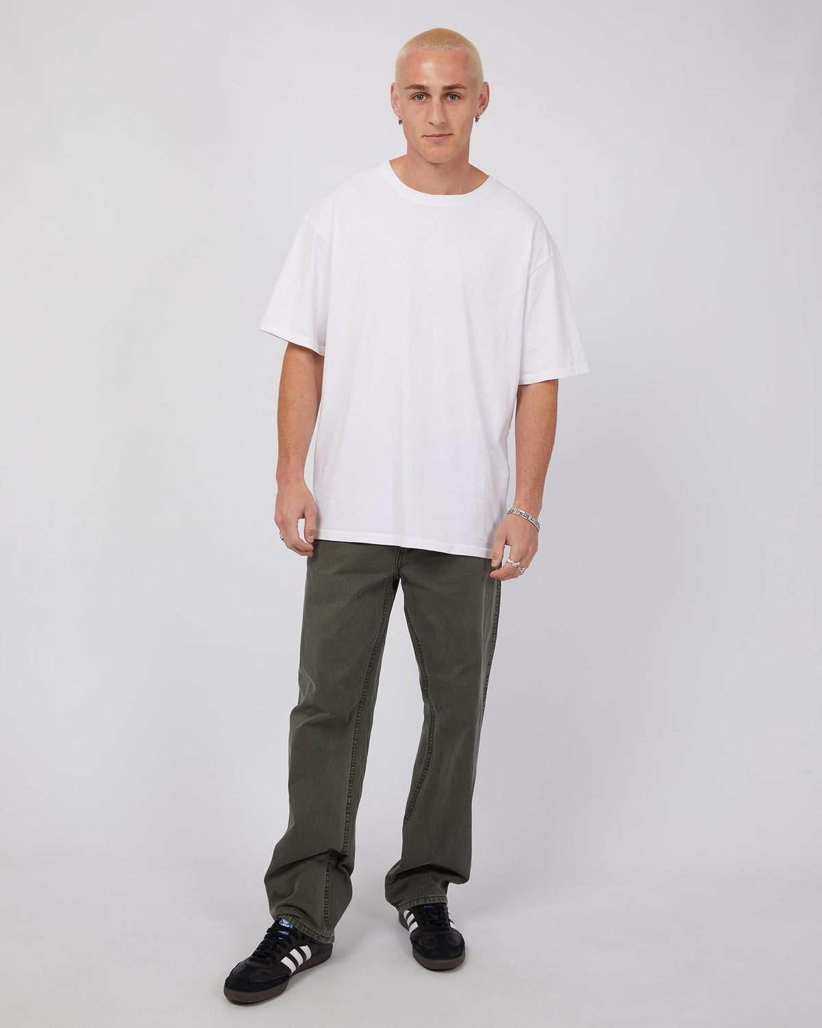 Rollas-Ezy Canvas Pant Green-Edge Clothing