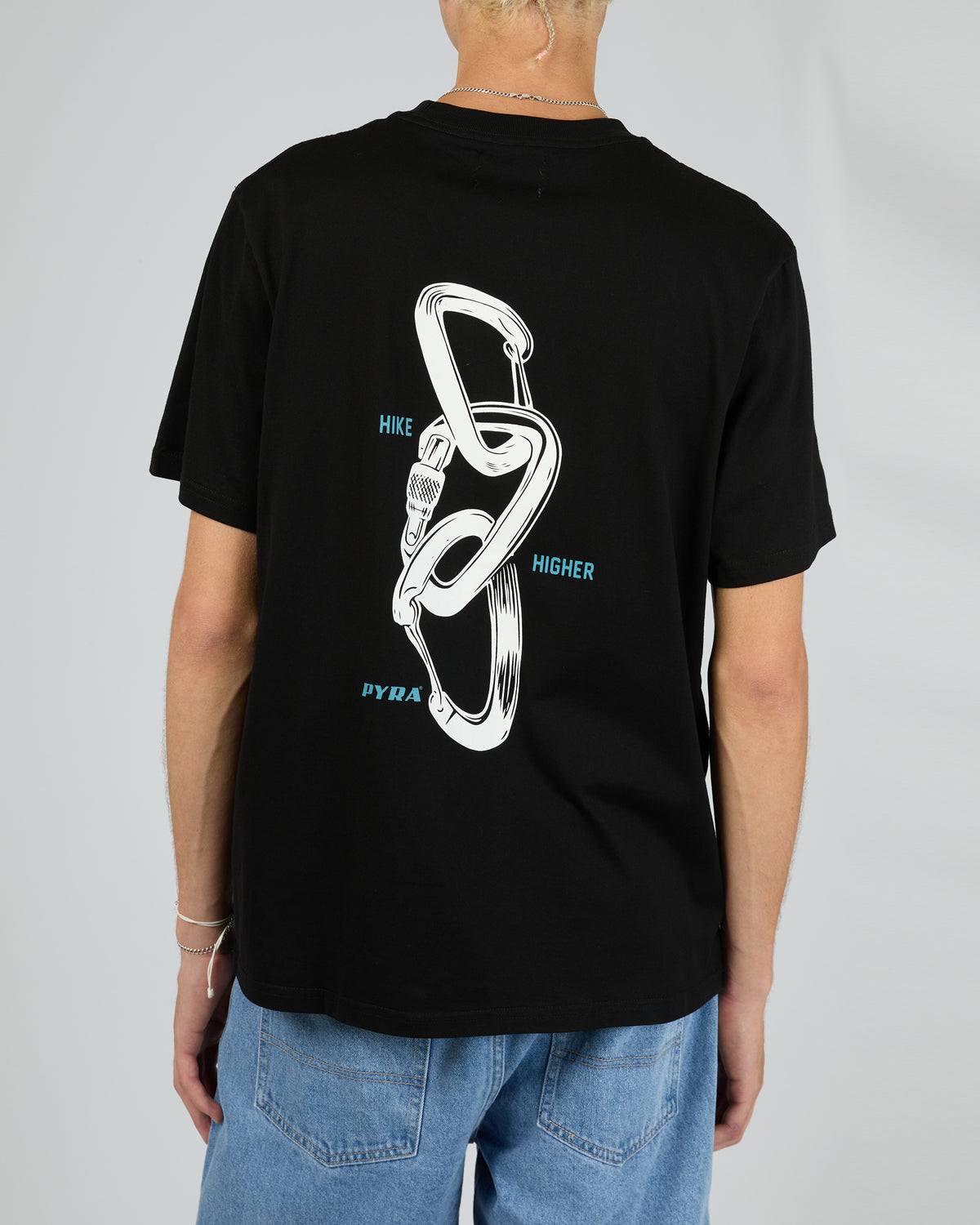 Carabiner Tee Black