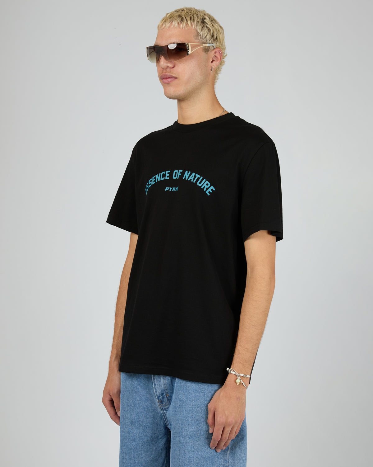 Carabiner Tee Black