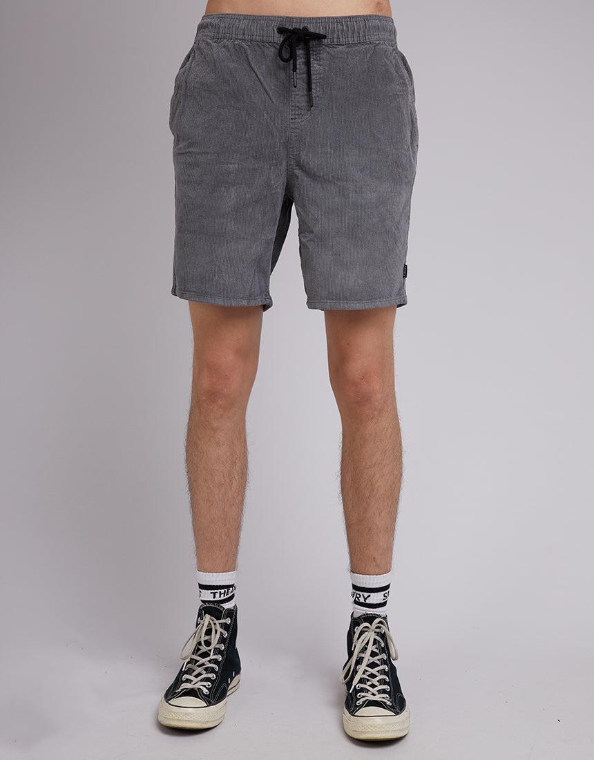 Silent Theory-Cord Short Grey-Edge Clothing