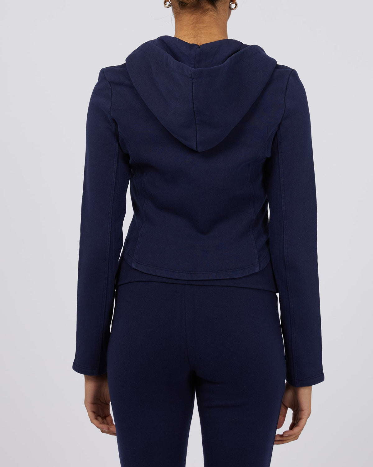 Silent Theory Ladies-Dua Zip Thru Navy-Edge Clothing