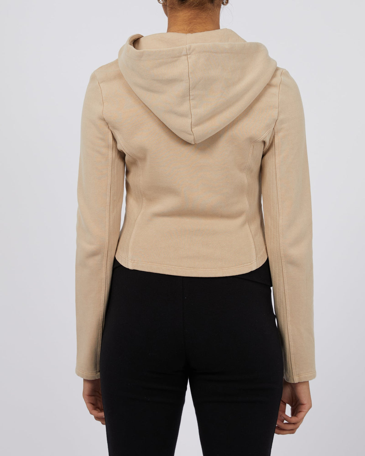 Silent Theory Ladies-Dua Zip Thru Oatmeal-Edge Clothing